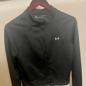 Under Armour Black ColdGear Zip-Up Jacket